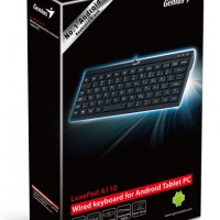 Genius Wired keyboard and Stand for Android Tablet PC (06M)