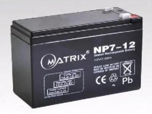 MATRIX UPS BATTERY 12V  (06M)