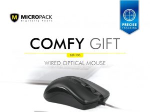 MICROPACK WIRED MOUSE  M-100 (01Y)