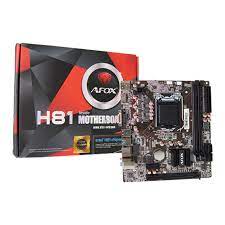 AFOX H81 MOTHER BOARD IH81-MA5-V4  (03Y) AF2307ZD008507 AF2307ZD008541 AF2307ZD008510