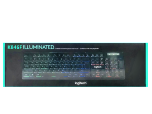 LOGITECH K846F ILLUMINIATED WIRED KEYBORAD (06M)