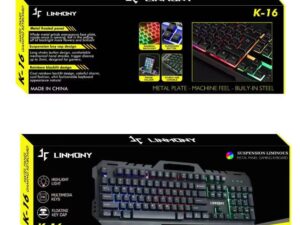LINMONY K-16 GAMING DESKTOP KEYBORAD (06M)