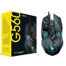 T-WOLF G560 6G  USB LIGHT GAMING MOUSE(06M)