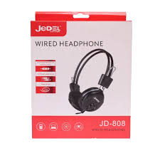JEDEL WIRED HEADPHONE BLACK (06M)